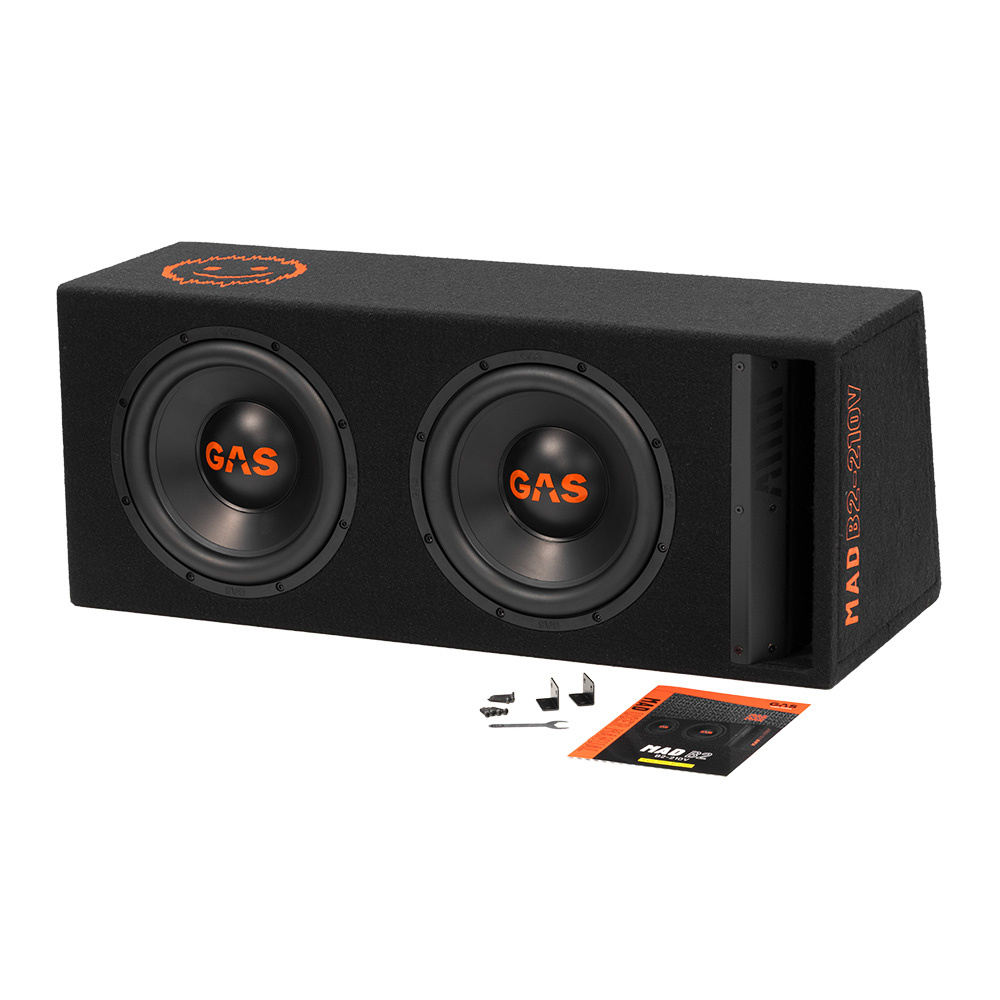 GAS MAD B2-210V, 2x10 tum baslåda, returexemplar