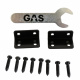 GAS MAD B2-310, 3x10 tum baslåda Monteringssatser med skruvar och verktyg för GAS MAD B2-310 baslåda.