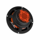 GAS MAD K1-64, 6.5 tums kitsystem Högtalare med svart ram och orange element, GAS MAD K1-64, 6.5 tum.