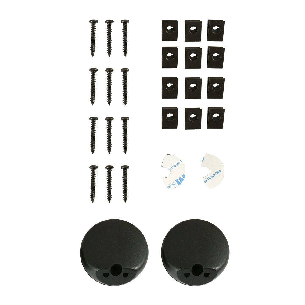 Monteringssatser med skruvar och fästen för GAS MAD K2-54 5.25 tums kit.