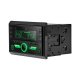 GAS MAD M210-BTR, 2-DIN bilstereo med Bluetooth och 2 par lågnivå GAS MAD M210-BTR, 2-DIN bilstereo med Bluetooth och 2 par lågnivå
