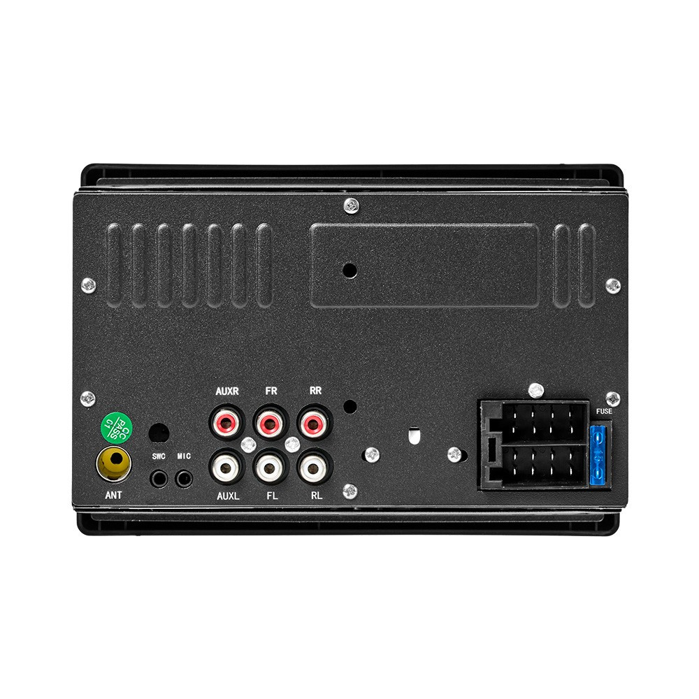 GAS MAD M210-BTR, 2-DIN bilstereo med Bluetooth och 2 par lågnivå