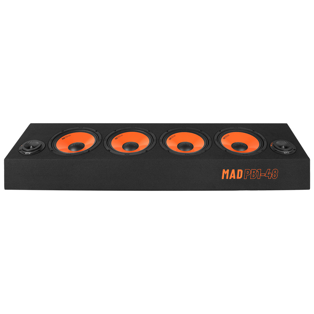 Färdigmonterad raggarplanka med fyra 8\