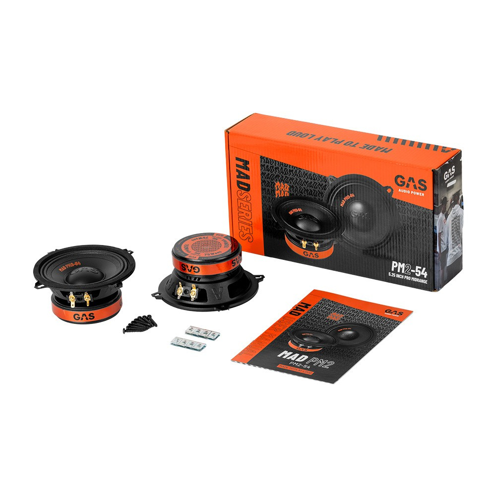 GAS MAD PM2-54, grym 5.25 tums midbas