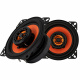 GAS MAD X1-44, 4 tums koaxialhögtalare Koaxialhögtalare med orange detaljer och svart ram, modell GAS MAD X1-44.