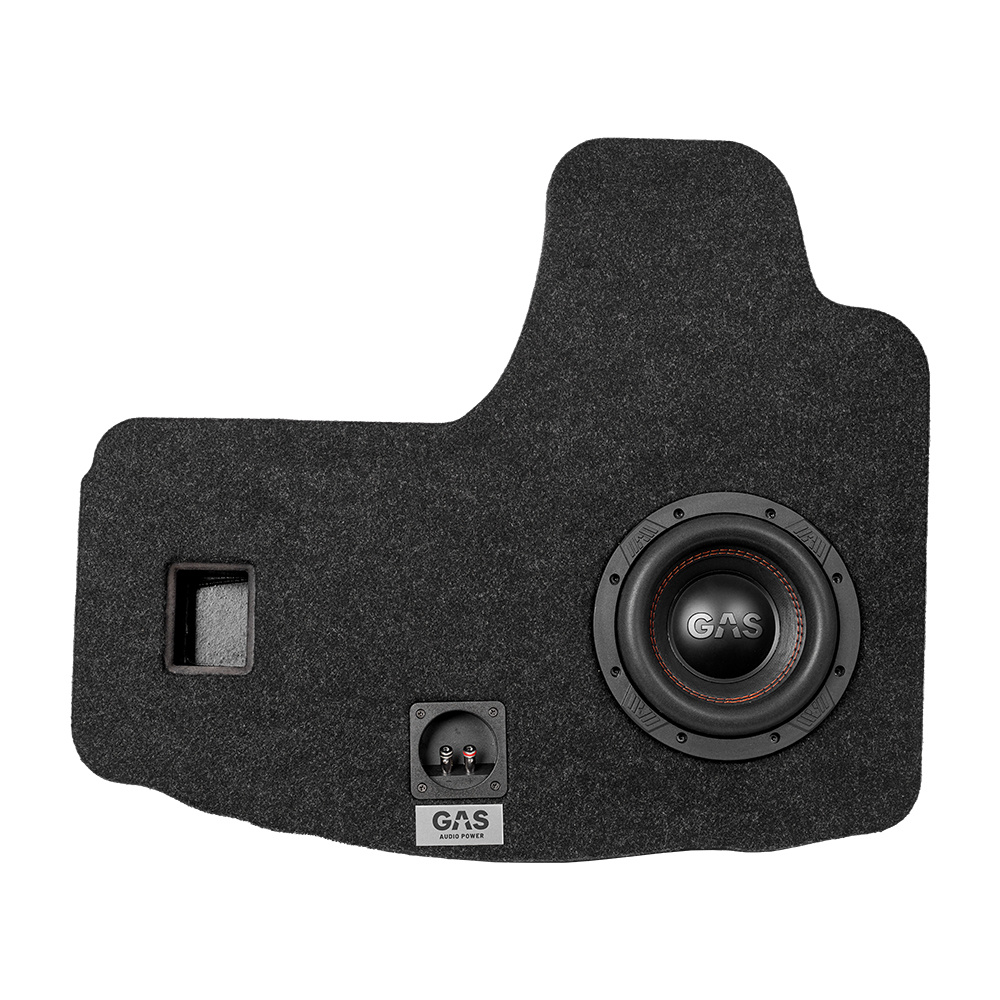 Baslåda med subwoofer, designad för Polestar 2 (2020-2023).