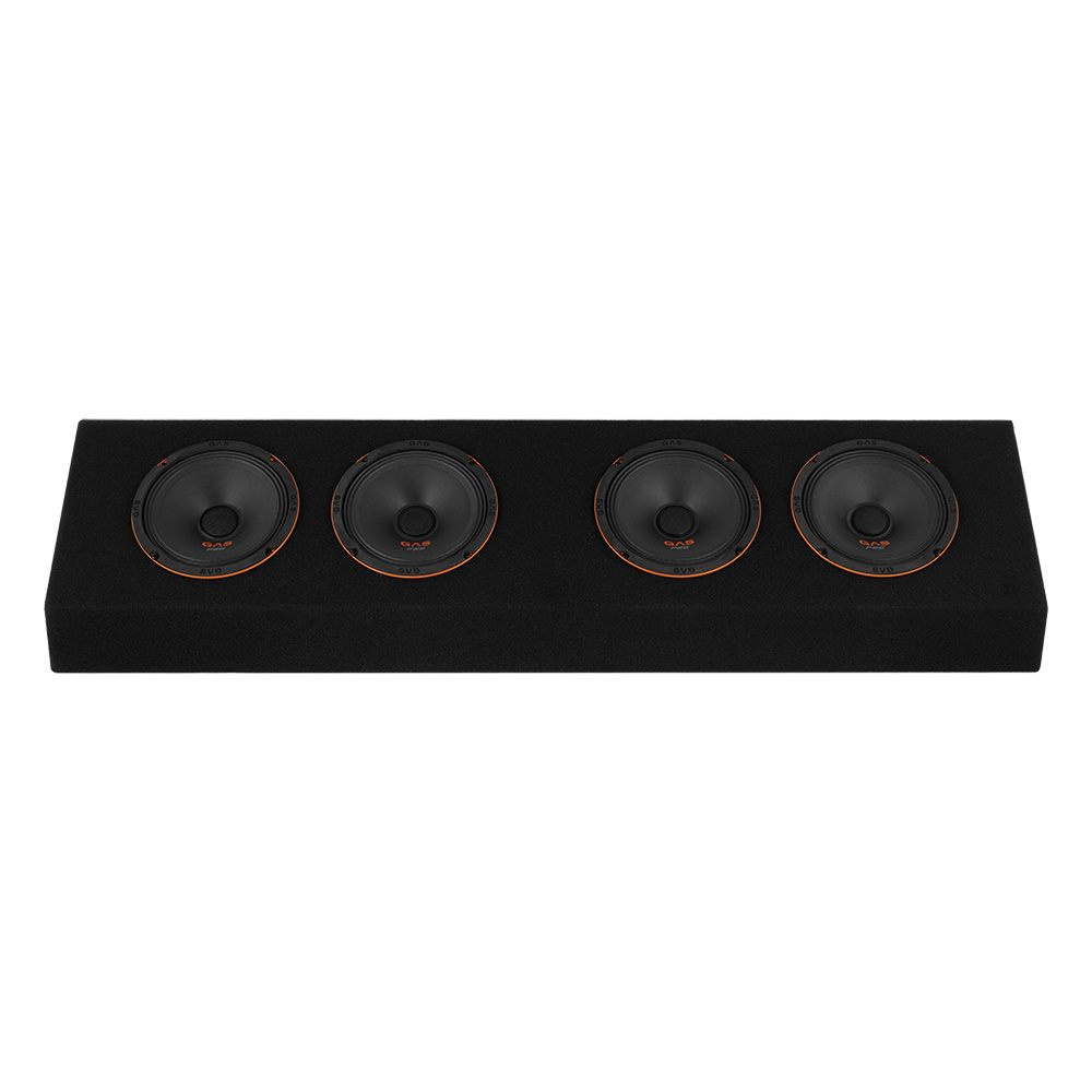 GAS PSB4X62VS färdigmonterad raggarplanka med koaxialer