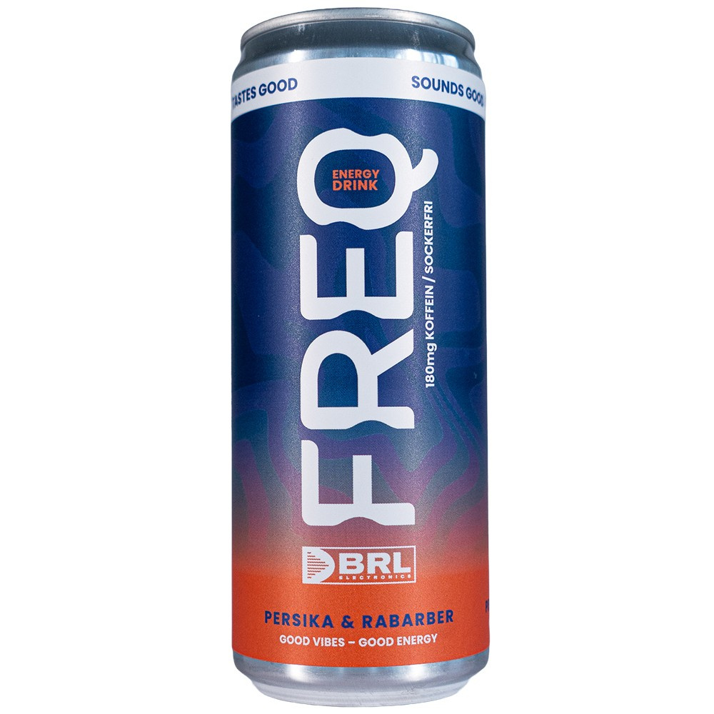 BRL FREQ High-End Peach, energidryck