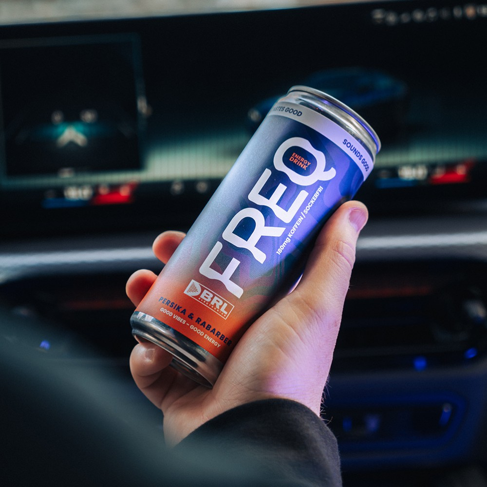 BRL FREQ High-End Peach, energidryck