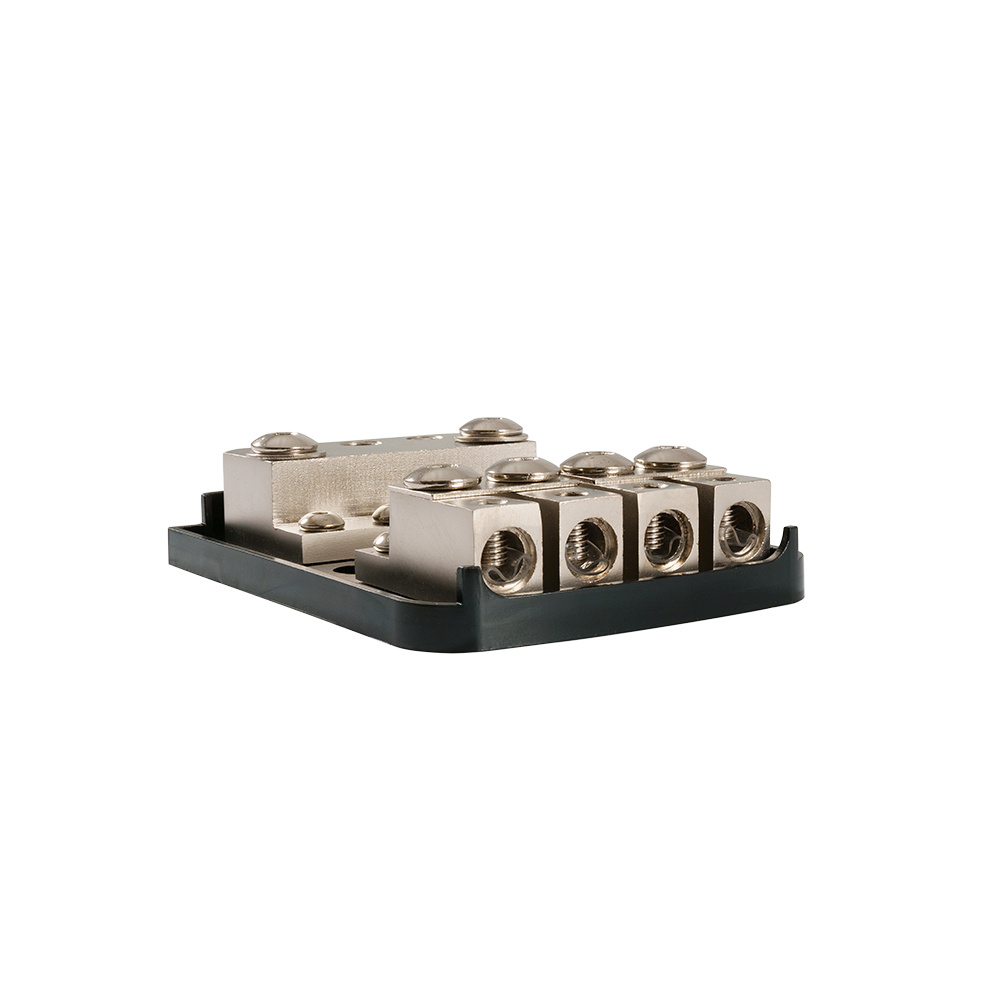 Säkringshållare för gas, anslutning 35mm²-50mm², metall med plastbas.