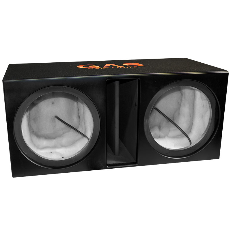 GAS GV212DBX förstärkt baslåda med logotyp