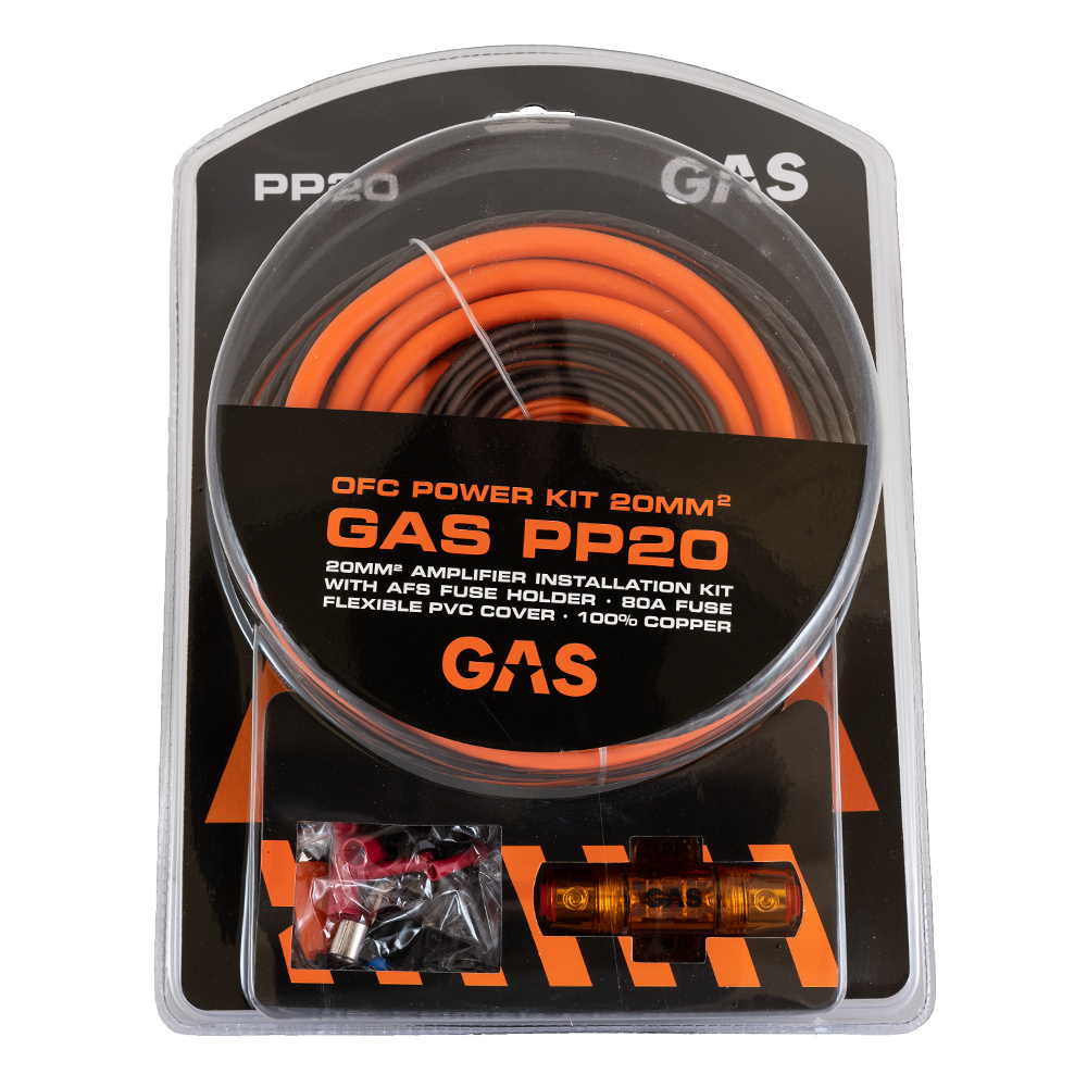 GAS PP20, 20mm² OFC-kabelkit 