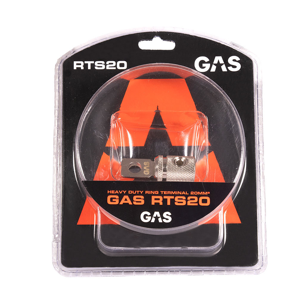 En produktförpackning för en GAS förstärkt ringkabelsko, 20mm².