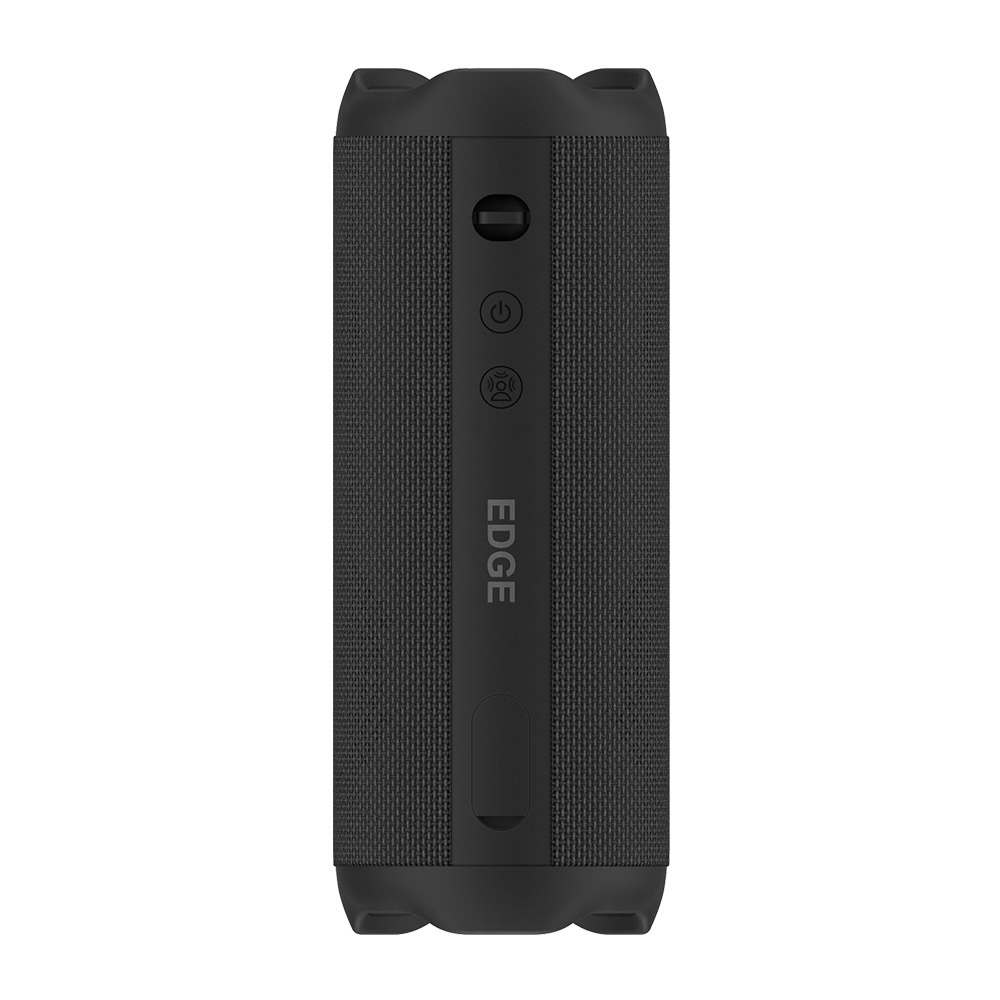 Arcsound EDGE kraftfull bärbar högtalare med Bluetooth, svart