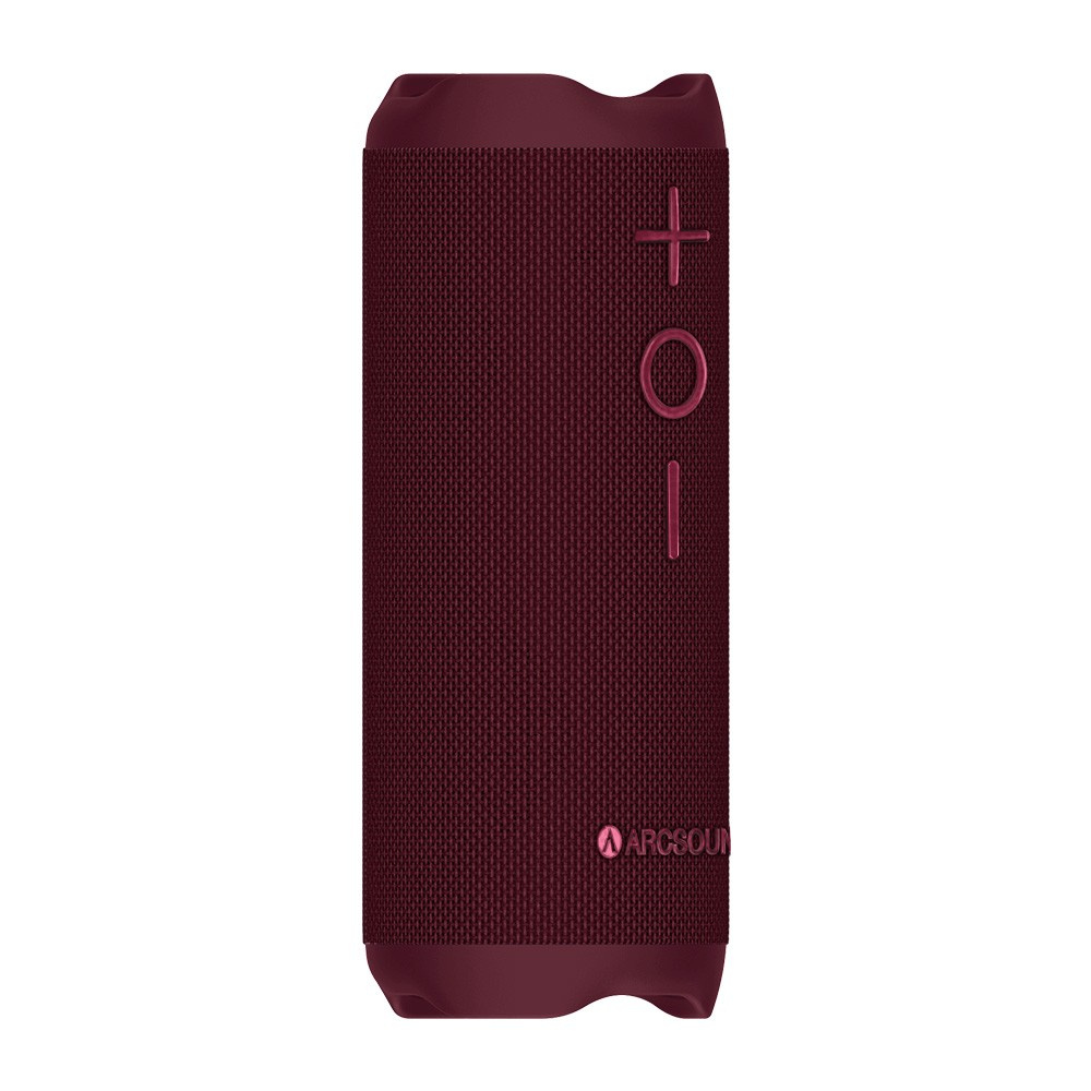 Arcsound EDGE Ruby Red kraftfull bärbar högtalare med Bluetooth