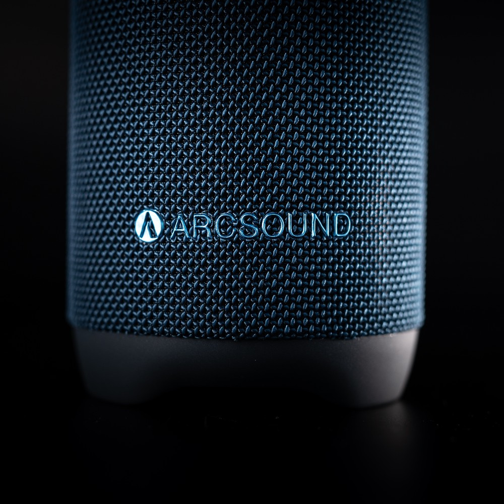 Arcsound EDGE Sapphire Blue kraftfull bärbar högtalare med Bluetooth