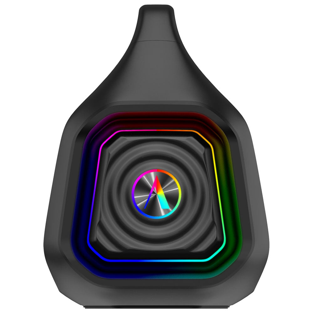 Arcsound STEAM kraftfull bärbar partyhögtalare med Bluetooth, svart