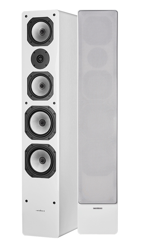 Dynavoice Challenger M-65 EX v4 golvhögtalare, Vitt par