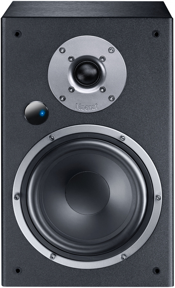 Magnat Monitor Reference 3A aktiv stativhögtalare, svart par