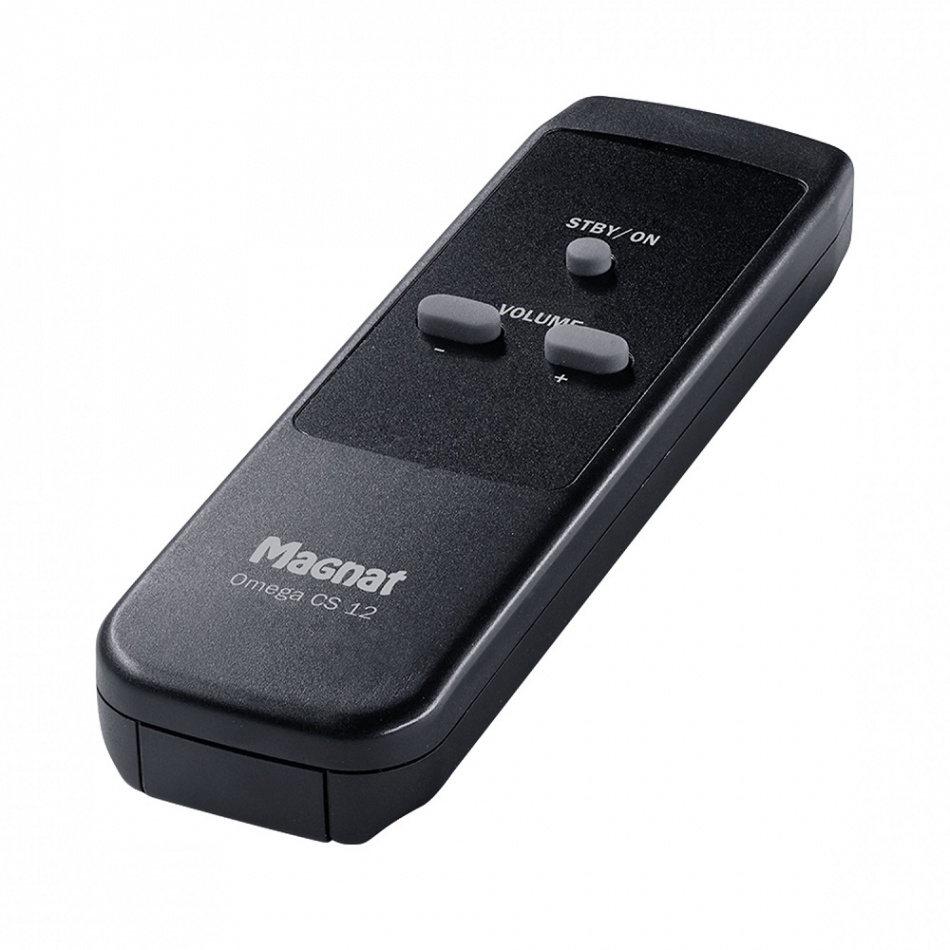 Fjärrkontroll för Magnat Omega CS 12 aktiv subwoofer, vit.