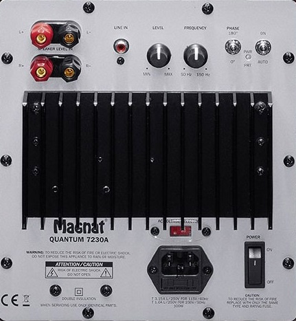 Magnat Quantum Sub 7230A, svart