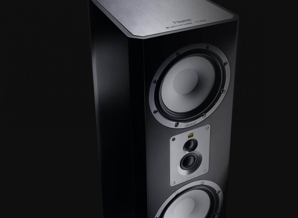 Magnat Signature 1105, golvhögtalare mattlackad svart