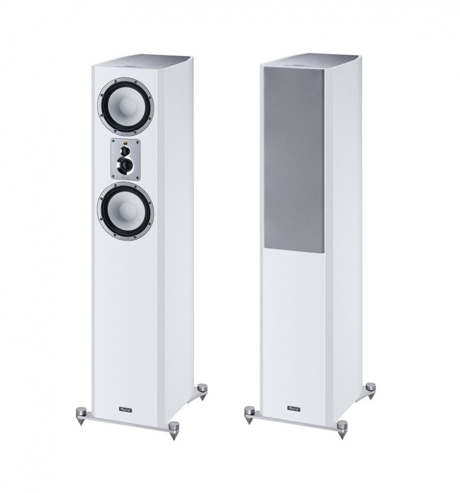 Magnat Signature 1105, golvhögtalare mattlackad vit, demovara