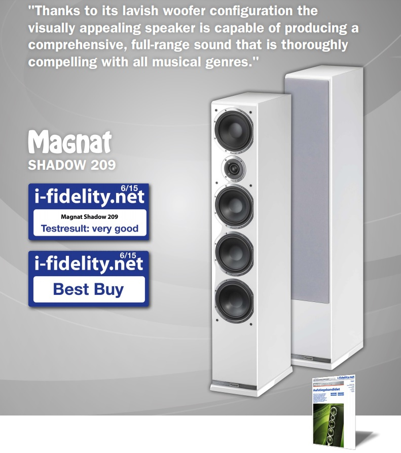 MAGNAT SHADOW 209, VIT MED PIANOLACKAD FRONT