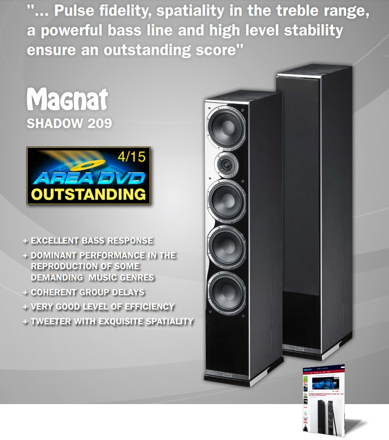 MAGNAT SHADOW 209, VIT MED PIANOLACKAD FRONT