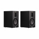 Magnat Signature 603 stativhögtalare, mattsvart par Stativhögtalare i mattsvart, två stycken med modern design.