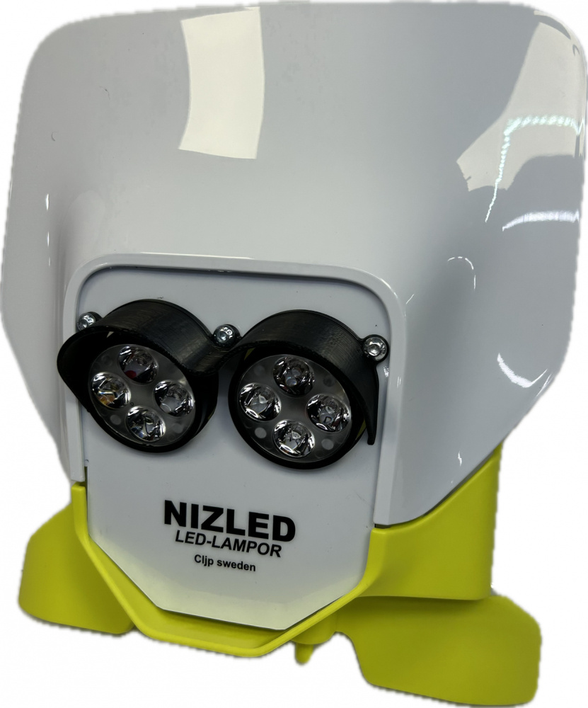 Lampkåpa med LED-lampor, designad för Husqvarna 2017-2020-2024.