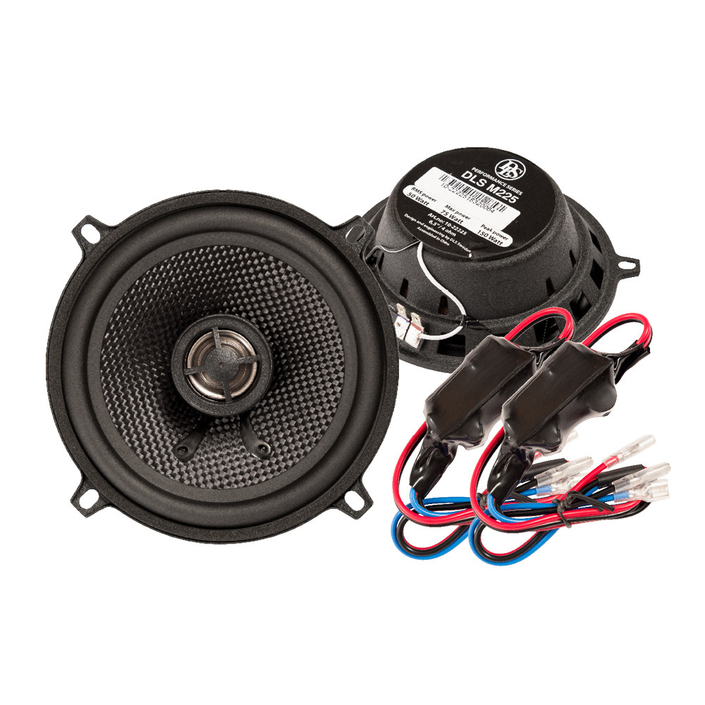 Högtalarpaket med element, diskant och kablar för Volvo 740/940.