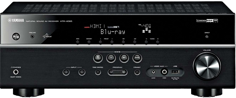 Yamaha HTR-4065 & System One HCS-6 hembiopaket