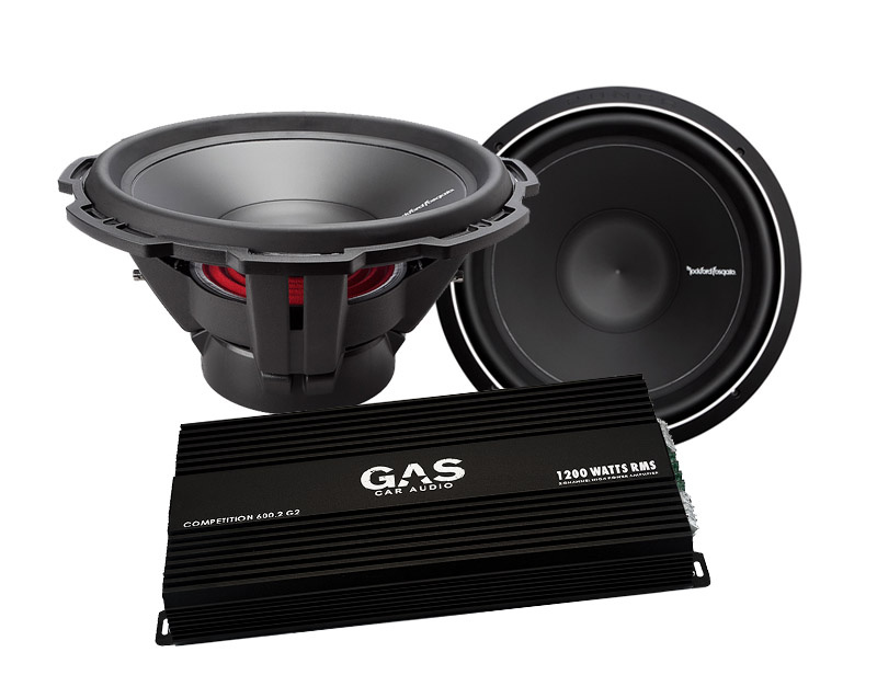 GAS Competition 600.2 + 2st Rockford Fosgate P2D415