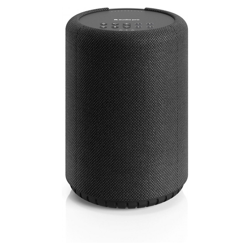 2-pack Audio Pro A10 MKII W, kompakt multiroom-högtalare med WiFi, svart