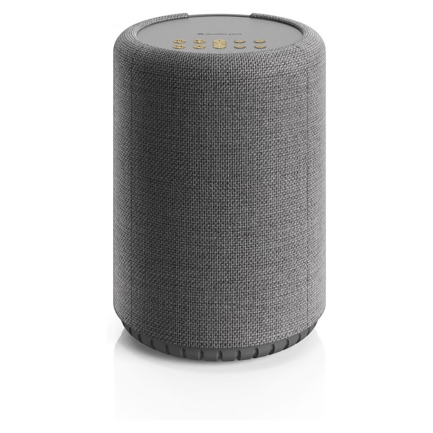 2-pack Audio Pro A10 MKII W, kompakt multiroom-högtalare med WiFi, mörkgrå