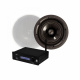 System One A50BT med AudioCast M5 & 1 par DLS IC621 System One A50BT, AudioCast M5 och DLS IC621 högtalare.