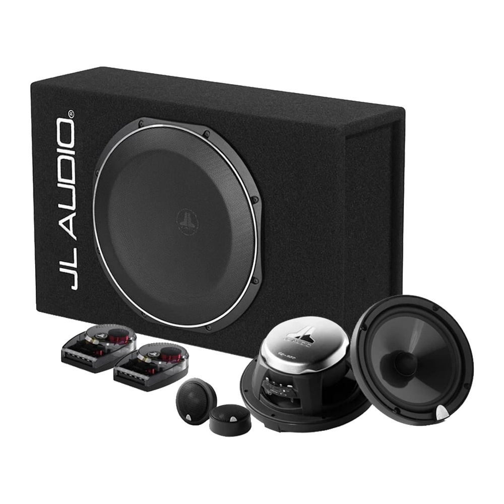 JL Audio ACS112LG-TW1 med C3-650 kitsystem, helhetspaket