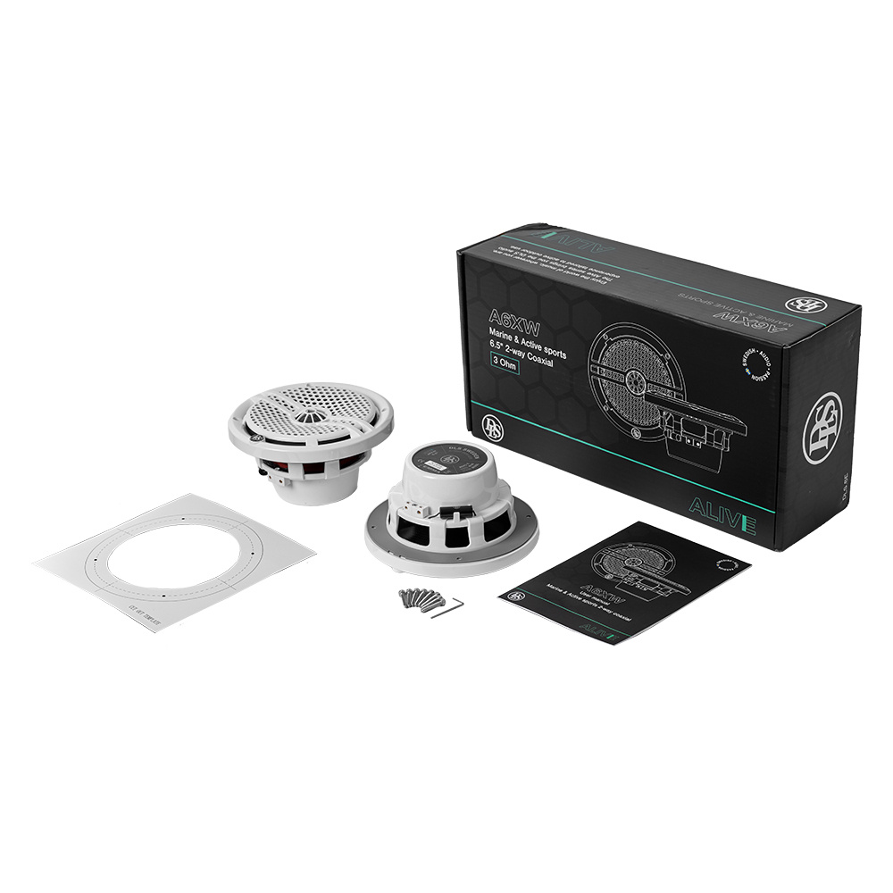 DLS Alive AMR30D & 2 par Alive A6XW, marinpaket