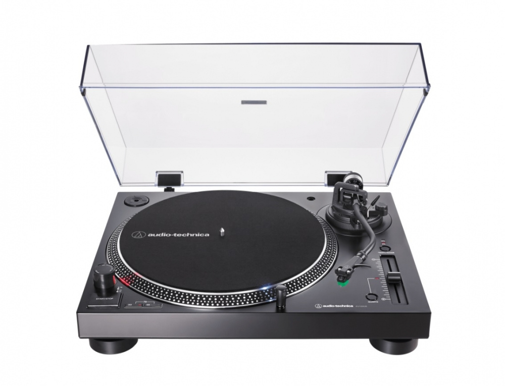 Audio Technica AT-LP120XUSB med externt RIAA Fosi Audio Box X5