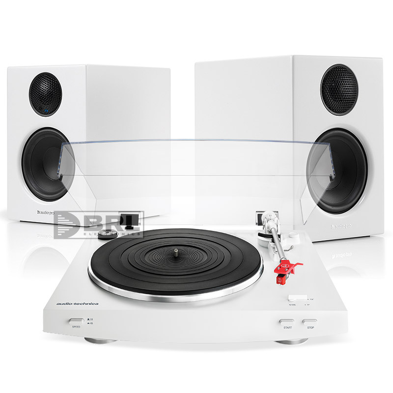 Audio Technica AT-LP3 & Audio Pro Addon T14 Aktivt Vinylpaket