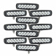 10-pack NIZLED B18RF, 15.8 cm back-/arbetsljus, 18W, arbetsljuspaket Tio LED-arbetsljus, rektangulära, 15.8 cm, 18W, för back- och arbetsbelysning.