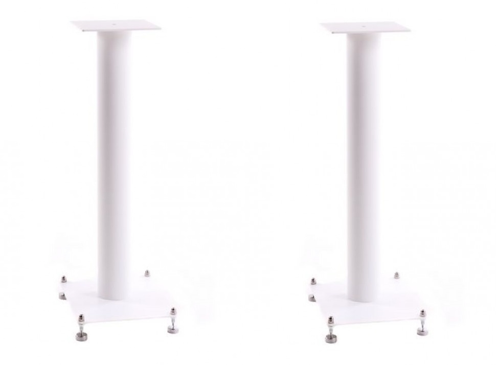 Monitor Audio Bronze 50 7G i vitt med Custom Design-högtalarstativ, 61cm