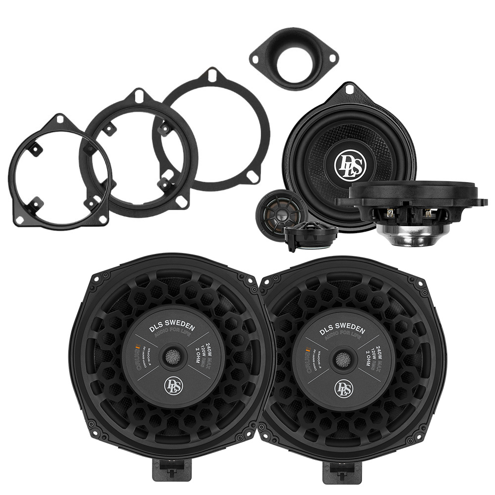 Högtalarsystem för ljuduppgradering till BMW 2019> med Top HiFi.