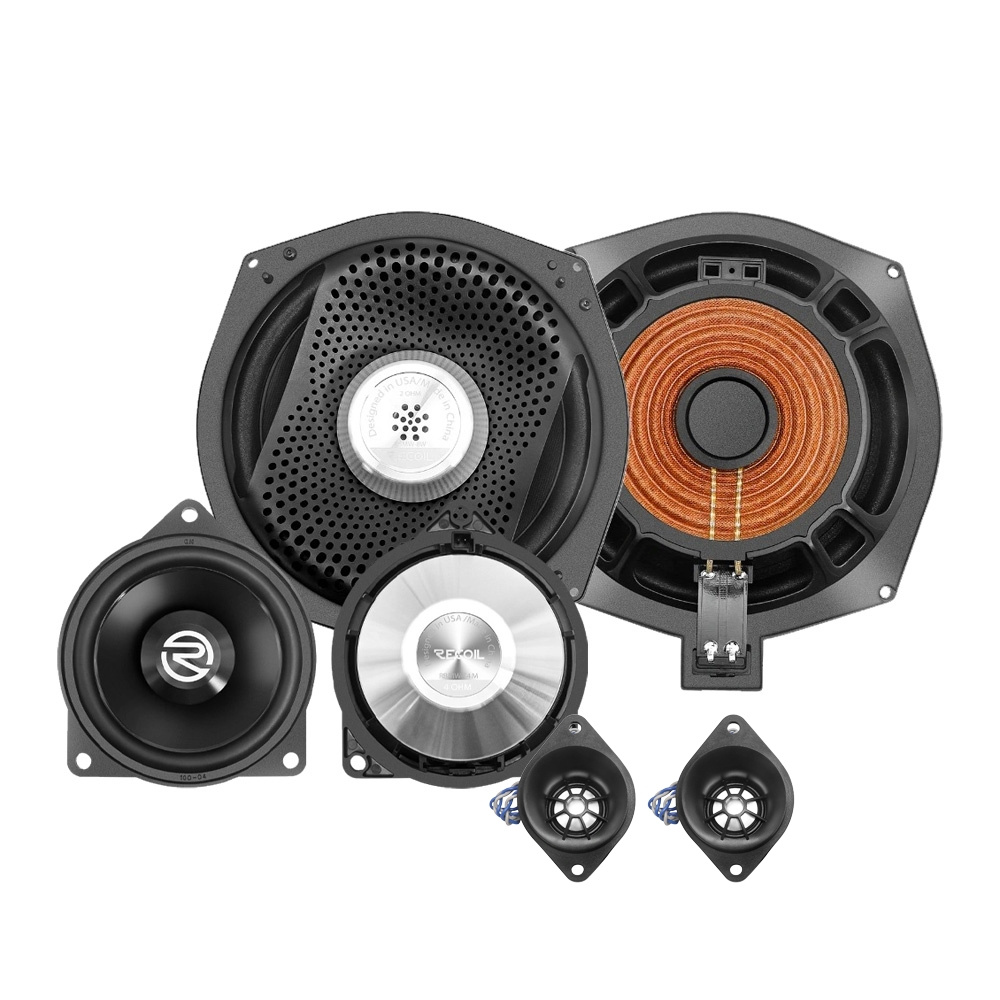 Recoil RBMW-T4M Högtalarpaket till BMW, framsystem