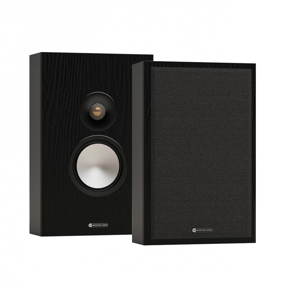 2-pack Monitor Audio Bronze On-Wall 7G vägghögtalare, svart