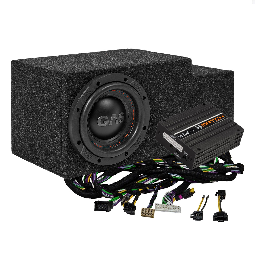 Ljudsystem med subwoofer och förstärkare för ID.BUZZ Cargo.