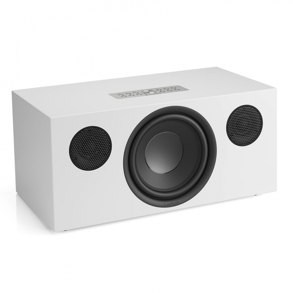 Audio Pro C20 W med SW10, aktivt högtalarpaket i vitt