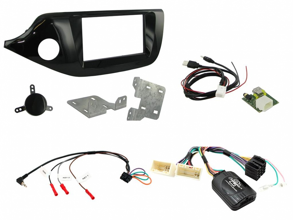Installationspaket Kia Cee'd 2012-2017 & JVC KW-M785DBW