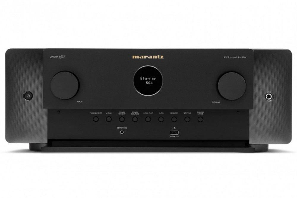 Marantz Cinema 50 i svart med Arcsound STEAM